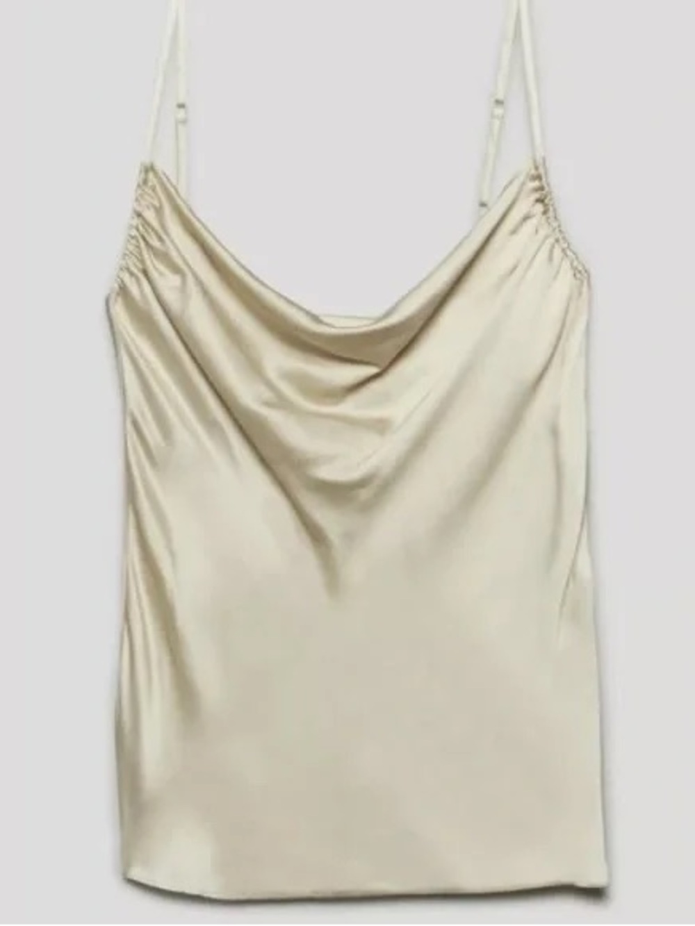 Wilfred Allusion Cowl Neck Slip Tank Top